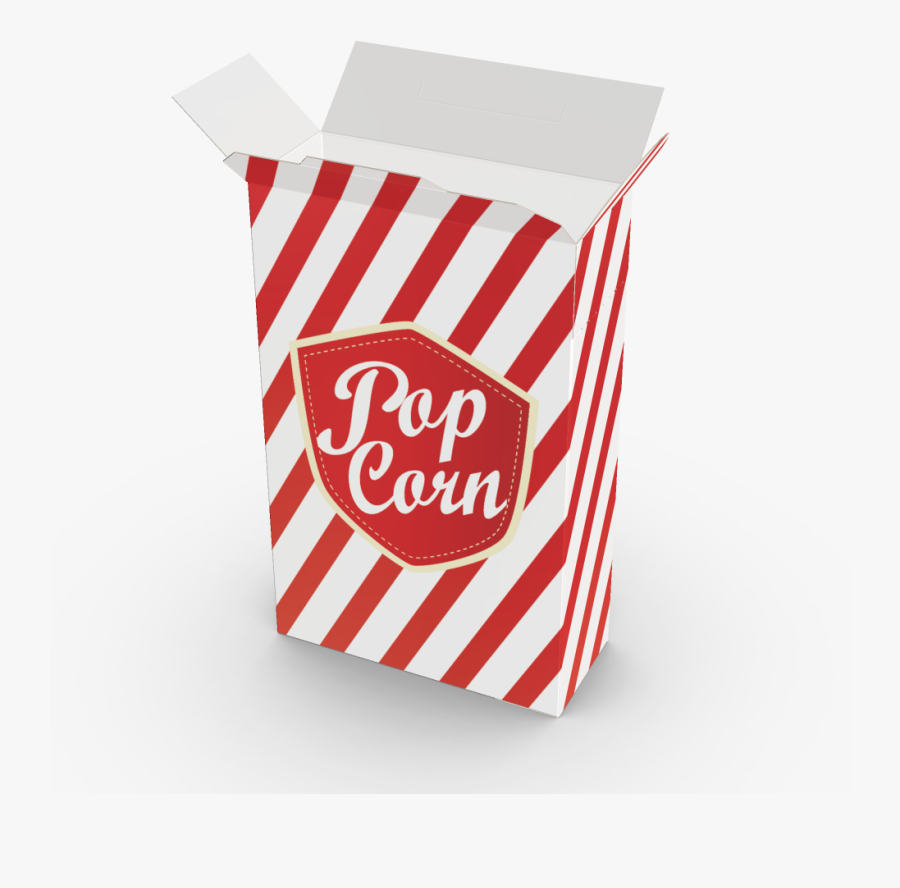 Transparent Popcorn Bucket Png - Paper Bag, Transparent Clipart