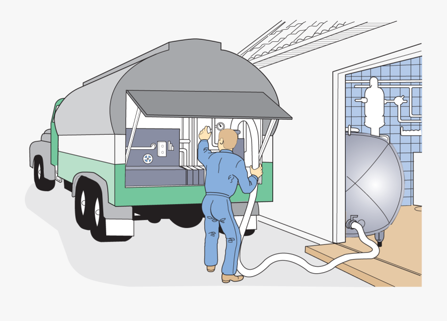 Milk Delivery - Bulk Collection At The Farm, Transparent Clipart