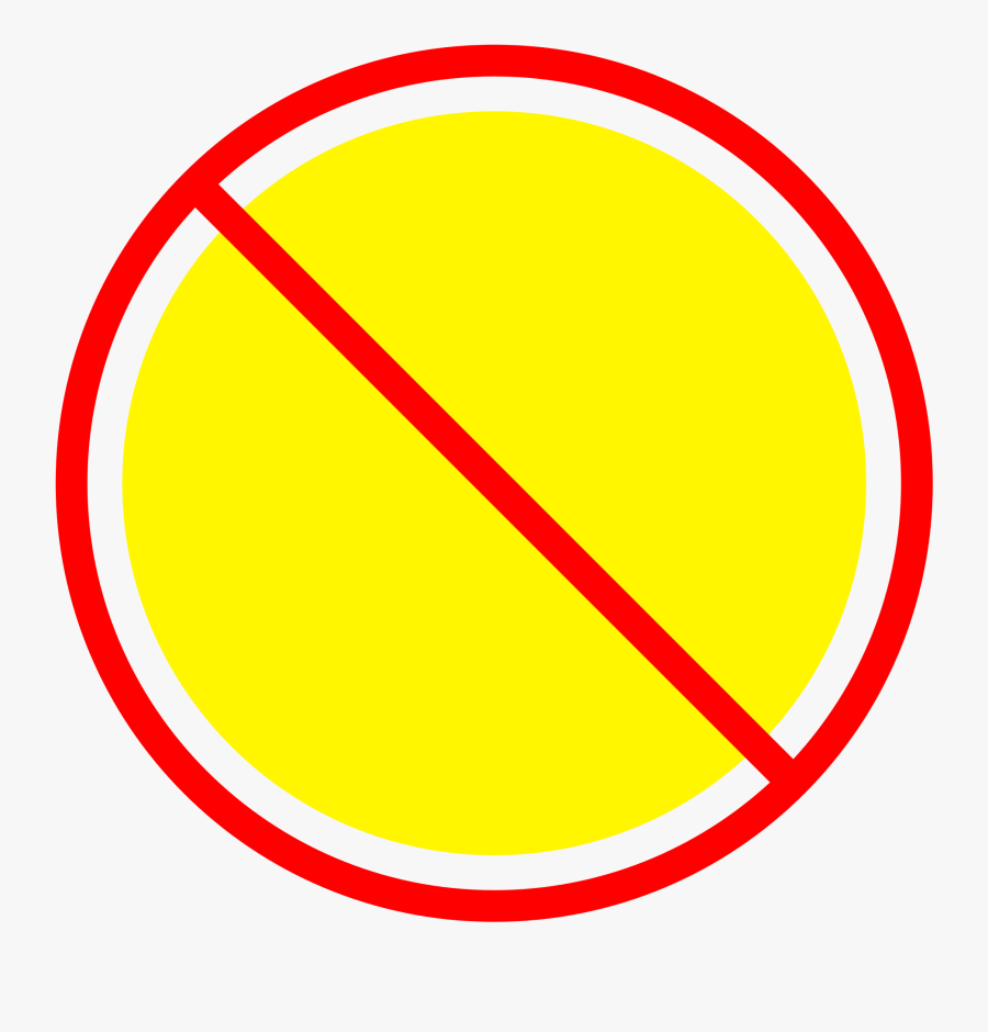 Image Result For No Sun - No Tea Sign, Transparent Clipart