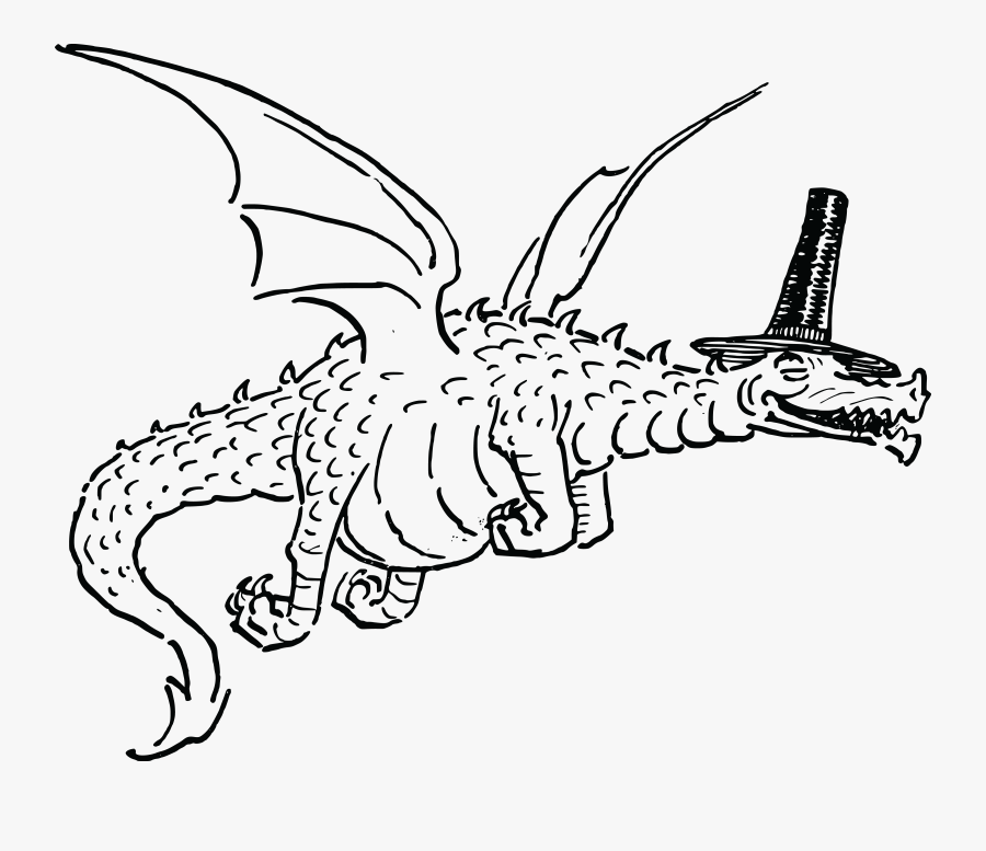 Welsh Dragon Drawing At Getdrawings - Naga Putih Png, Transparent Clipart