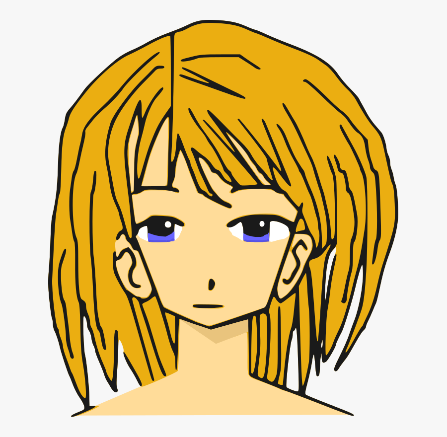 Manga Girl - Manga, Transparent Clipart