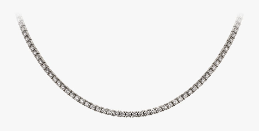 Transparent Silver Lines Png - Chain Necklace, Transparent Clipart