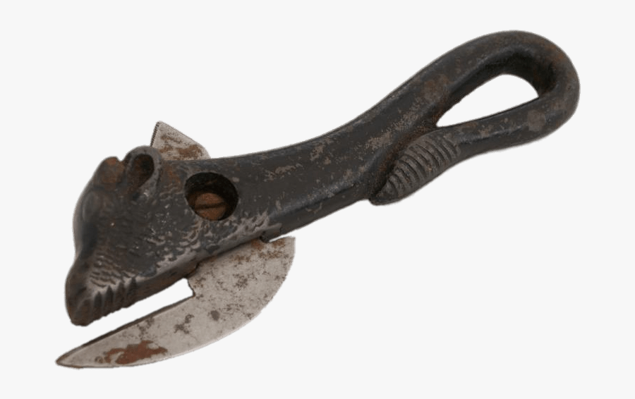 Rusty Can Opener - Cone Wrench, Transparent Clipart