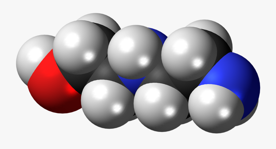 Transparent Oxygen Molecule Clipart - تصویر از ترای اتیلن گلایکول, Transparent Clipart