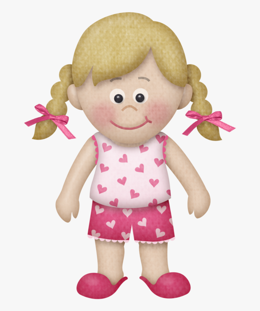 Doll Clipart Girl Thing - Cabbage Patch Kids Blonde, Transparent Clipart