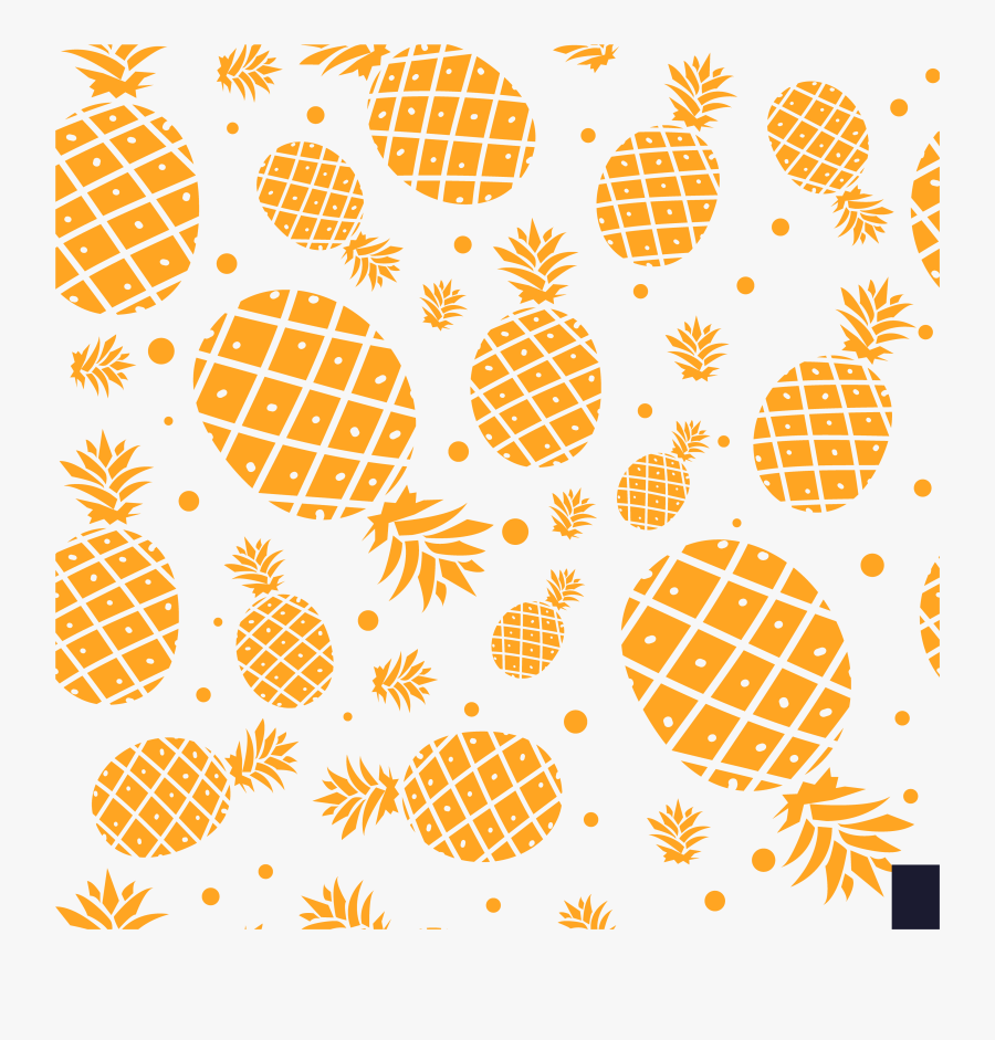 Clipart Stock Fruit Pineapple Fundal Transprent - Circle, Transparent Clipart