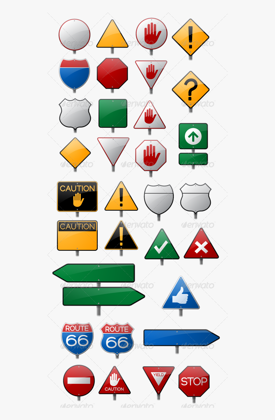 Danger Clipart Blank Yield Sign Route Sign Emoji Free Transparent Clipart Clipartkey