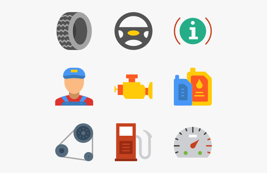 Transparent Background Car Parts Icon, Transparent Clipart