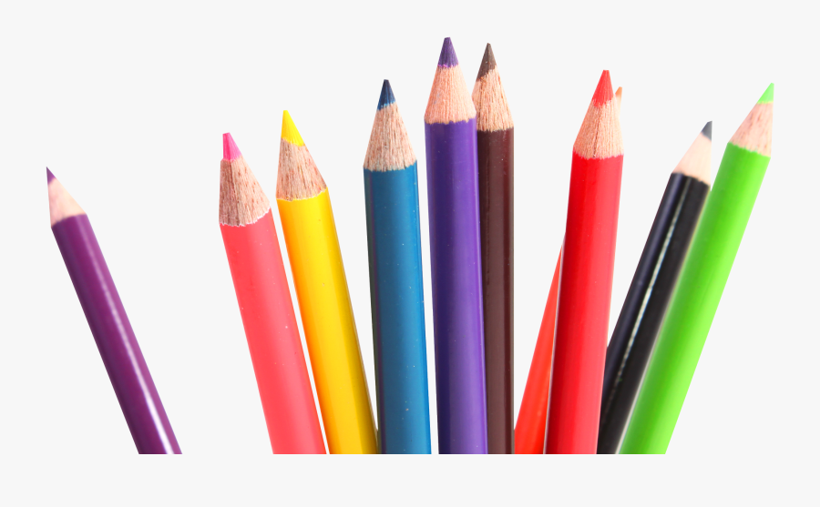 Multicolor Crayons Png Image - Transparent Background Color Pencil Png, Transparent Clipart
