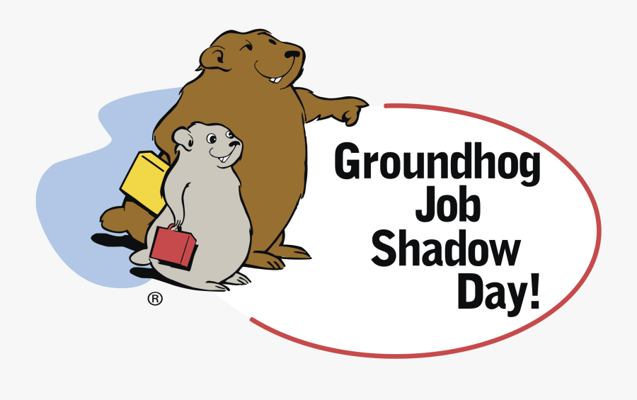 Job Shadow Day Logo - Groundhog Job Shadow Day, Transparent Clipart