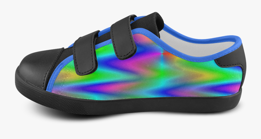 Clip Art Rainbow Color Shoes - Sneakers, Transparent Clipart