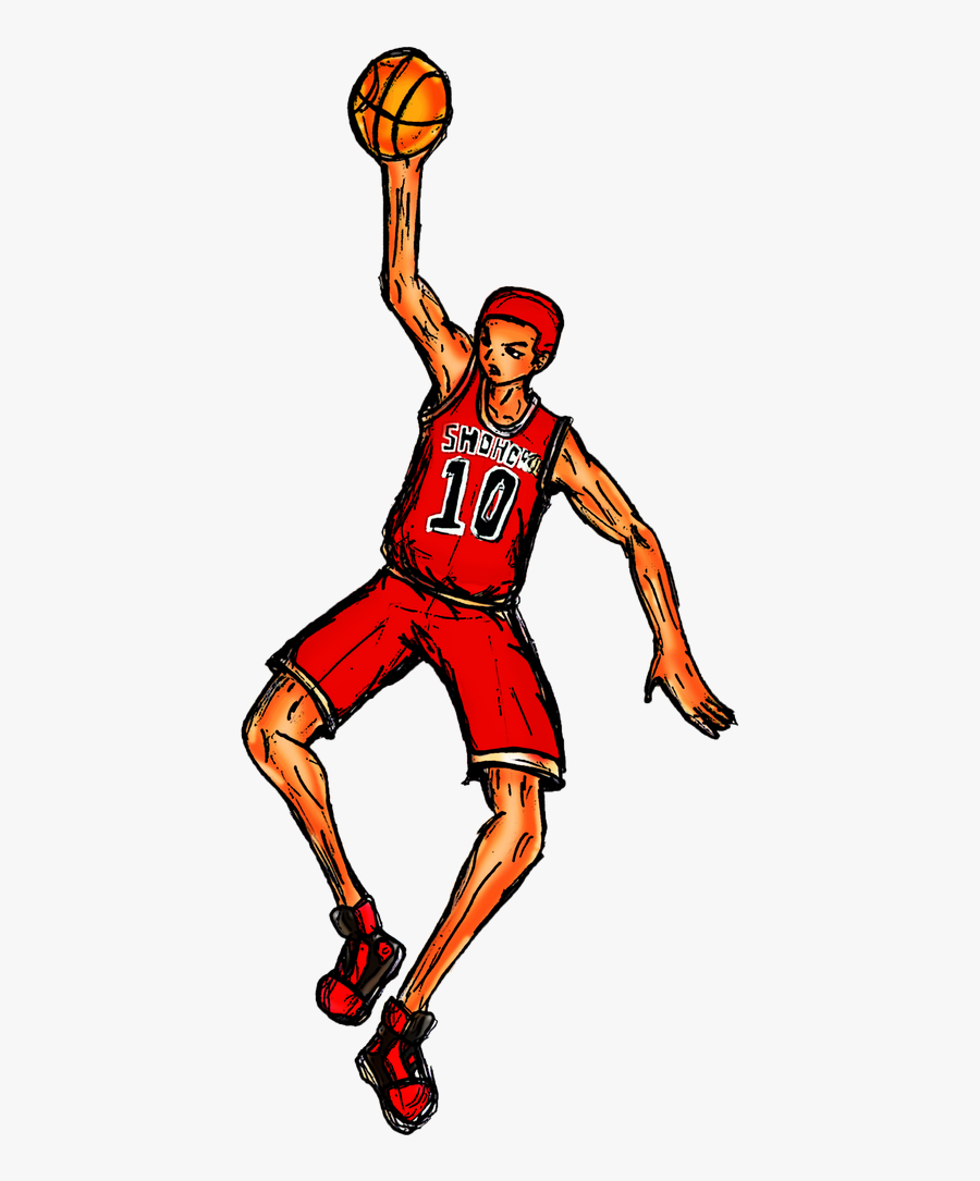 05 - Slam Dunk Comic Hanamichi, Transparent Clipart