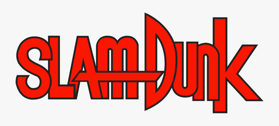 Slam Dunk Anime Logo, Transparent Clipart