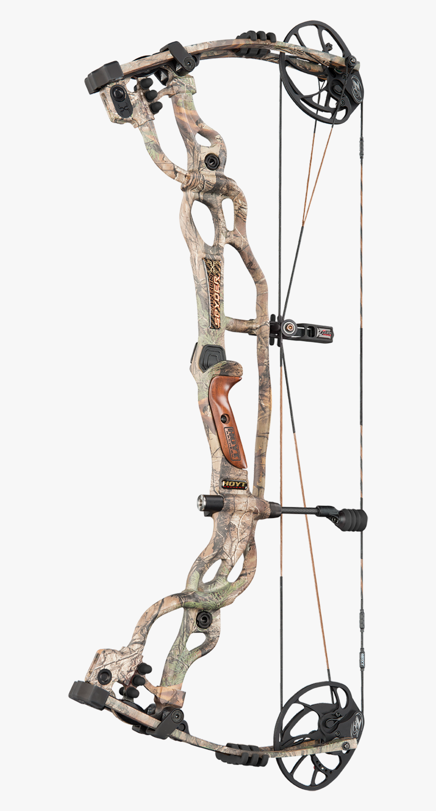 Compound Bow Png - Hoyt Carbon Spyder Zt, Transparent Clipart