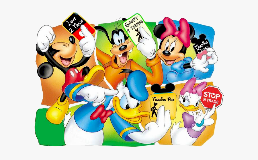 Mickey Mouse And Pals Clipart - Mickey Mouse And Friends Birthday Png, Transparent Clipart