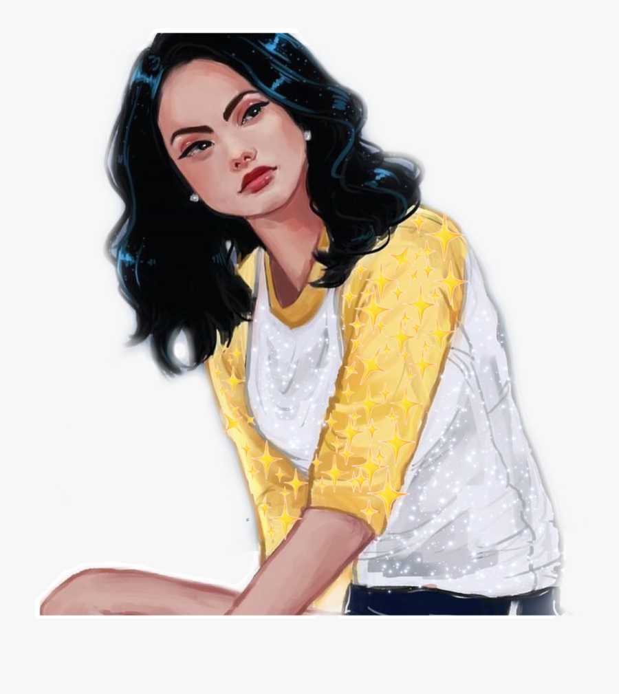 #riverdale #veronica - Вероника Ривердейл Рисунок, Transparent Clipart