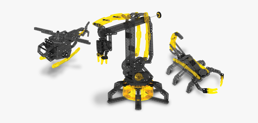 Clip Art Robotic Claw - Hexbug Vex Robotics Robotic Arm, Transparent Clipart