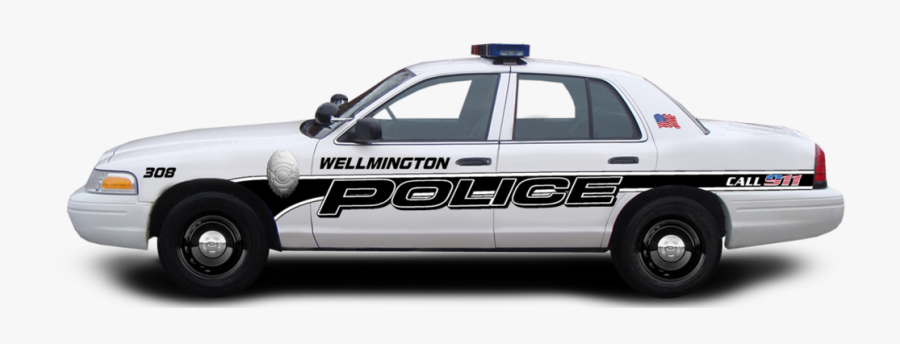 Police Car - Police Car Png Transparent, Transparent Clipart