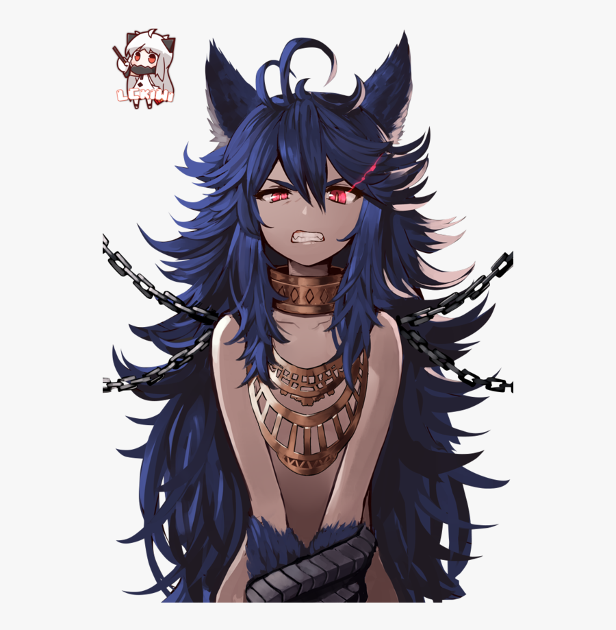 Clip Art Rage Of Bahamut Fenrir - Shingeki No Bahamut Fenrir, Transparent Clipart