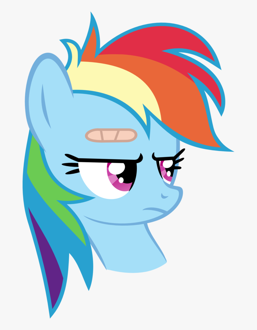 Injured Dash By Tooni - Rainbow Dash Sick , Free Transparent Clipart ...