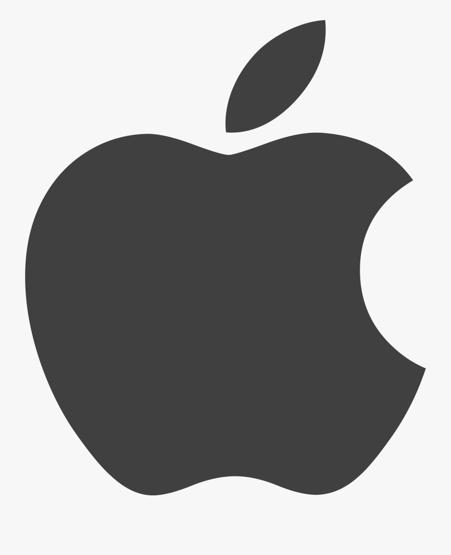Apple Logo, Transparent Clipart