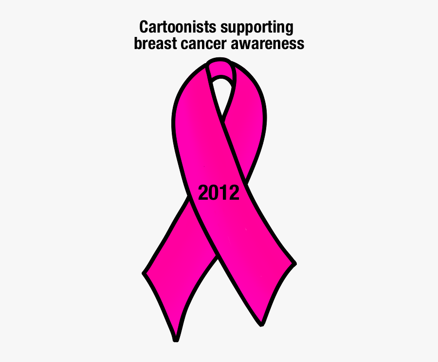 Support Drawing Breast Cancer Logo, Transparent Clipart