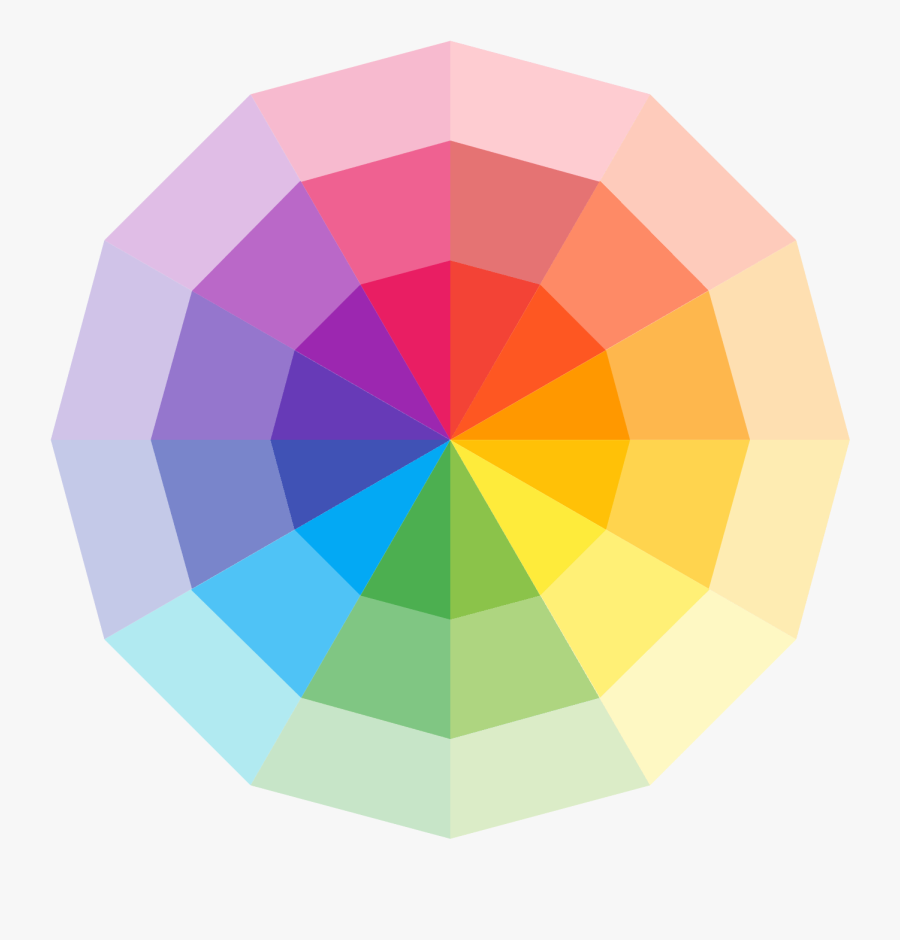Color Wheel Icon Png - Circle Color Vector Png, Transparent Clipart