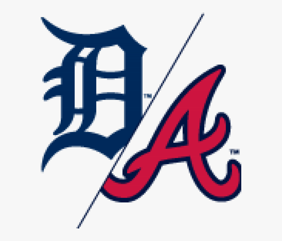 Detroit Tigers At Atlanta Braves - Detroit Tigers Michigan License Plate, Transparent Clipart