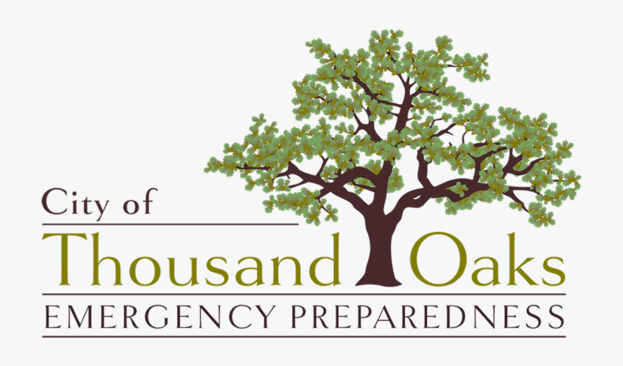City Of Thousand Oaks Logo, Transparent Clipart