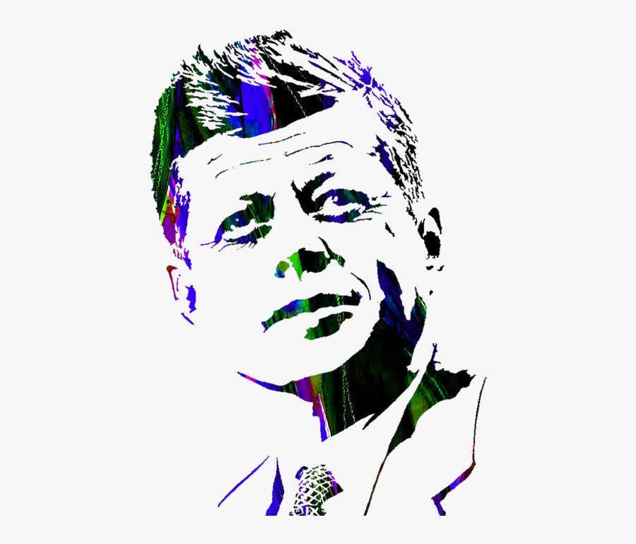 Stencil Of Kennedy, Transparent Clipart