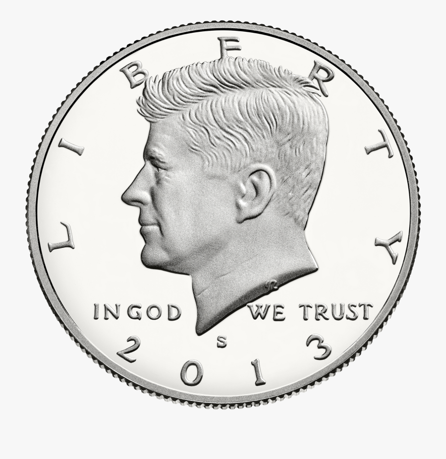 Kennedy Halves Are Seldom - Kennedy Half Dollar 2019, Transparent Clipart