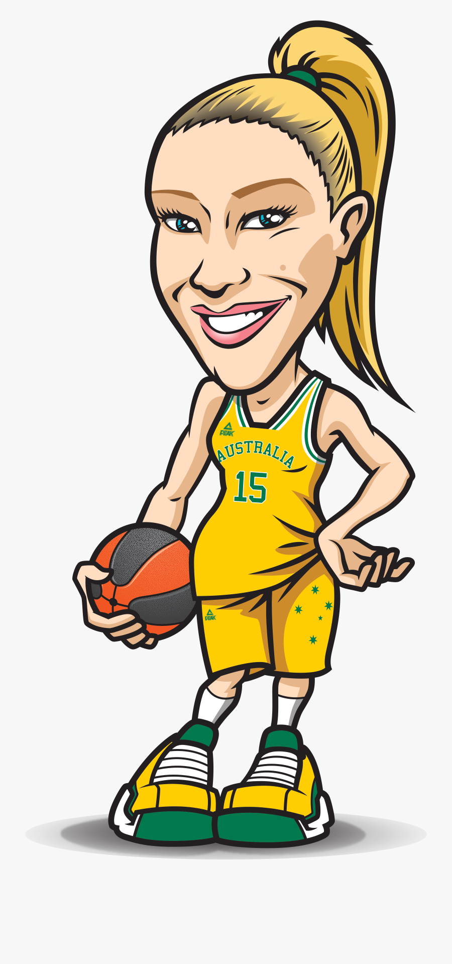 Lauren Jackson Cartoon, Transparent Clipart