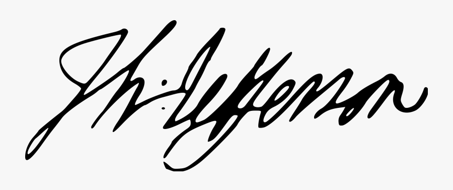 Signature For The Name Thomas, Transparent Clipart