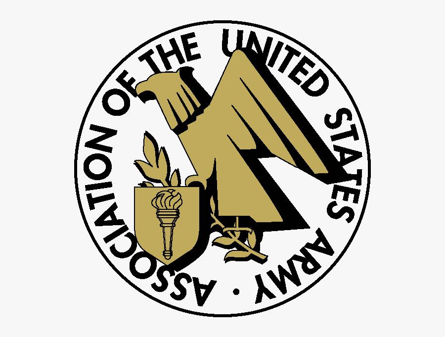 Association Of United States Army Logo, Transparent Clipart