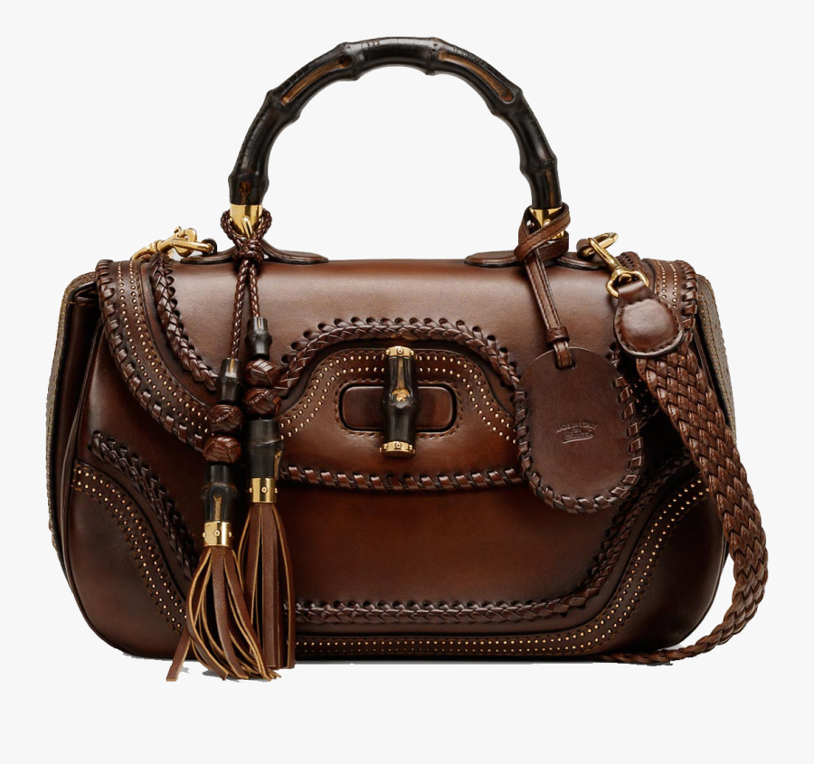 Gucci Bags Gucci Bamboo Bag, Gold Handbags, Stylish - Handbag, Transparent Clipart