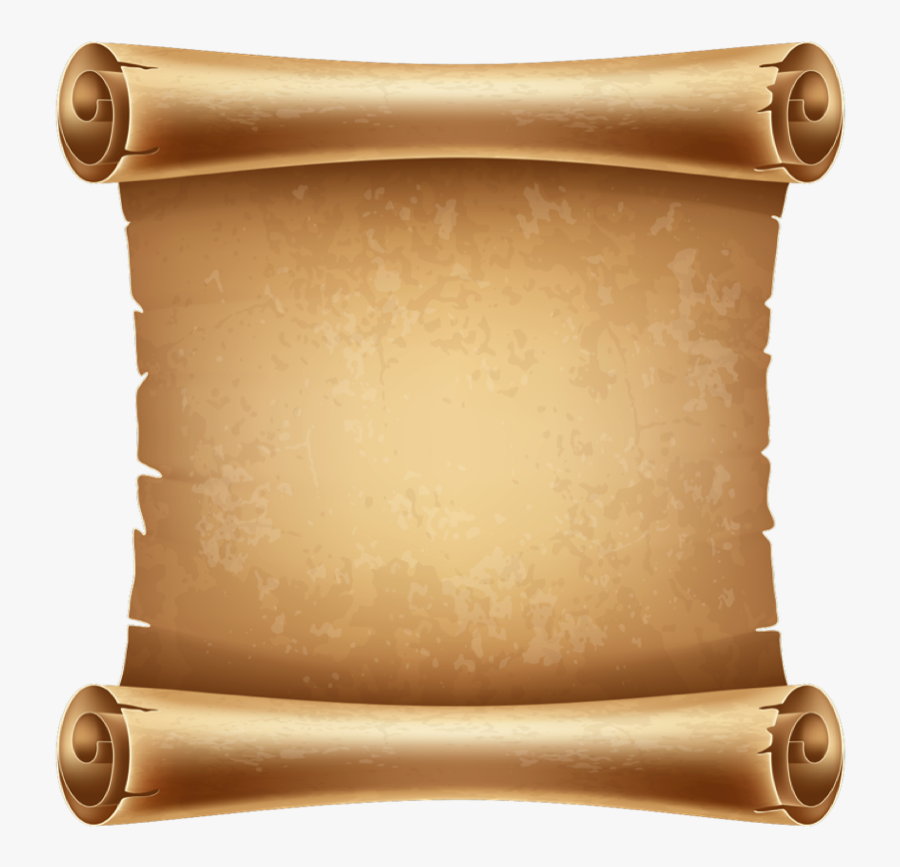 Scroll Old Paper Background, Transparent Clipart