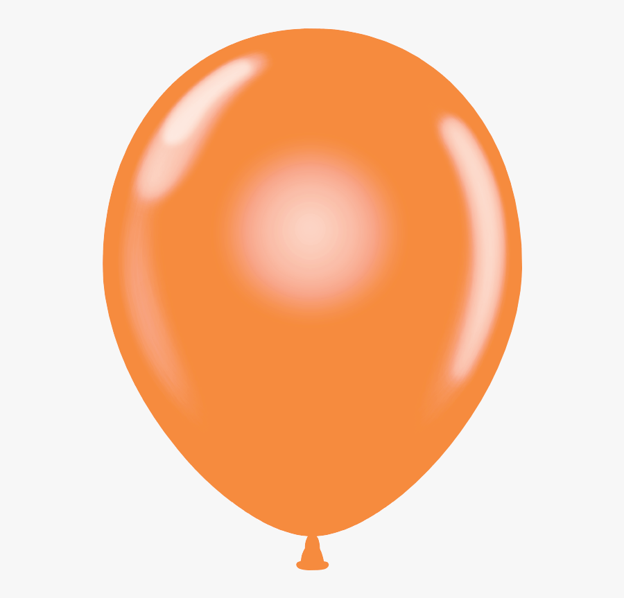 Tangerine Orange Crystal Color Custom Latex Balloons - Balloon, Transparent Clipart