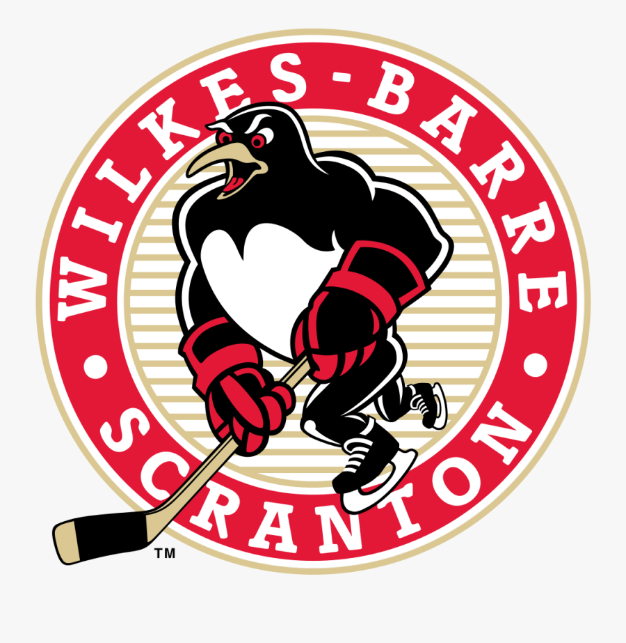 Wilkes-barre - Scranton Penguins - Svg - Wilkes Barre Penguins, Transparent Clipart