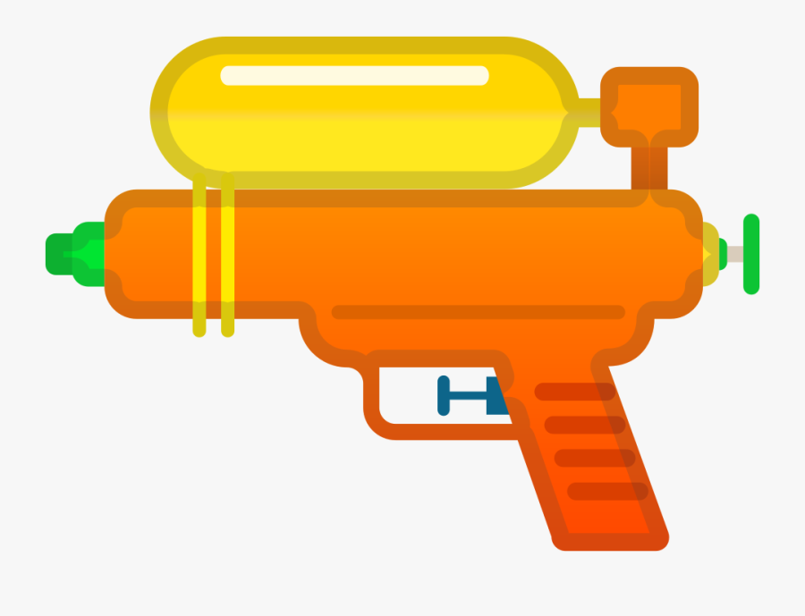 Transparent Water Gun Emoji Png - Water Gun Emoji, Transparent Clipart