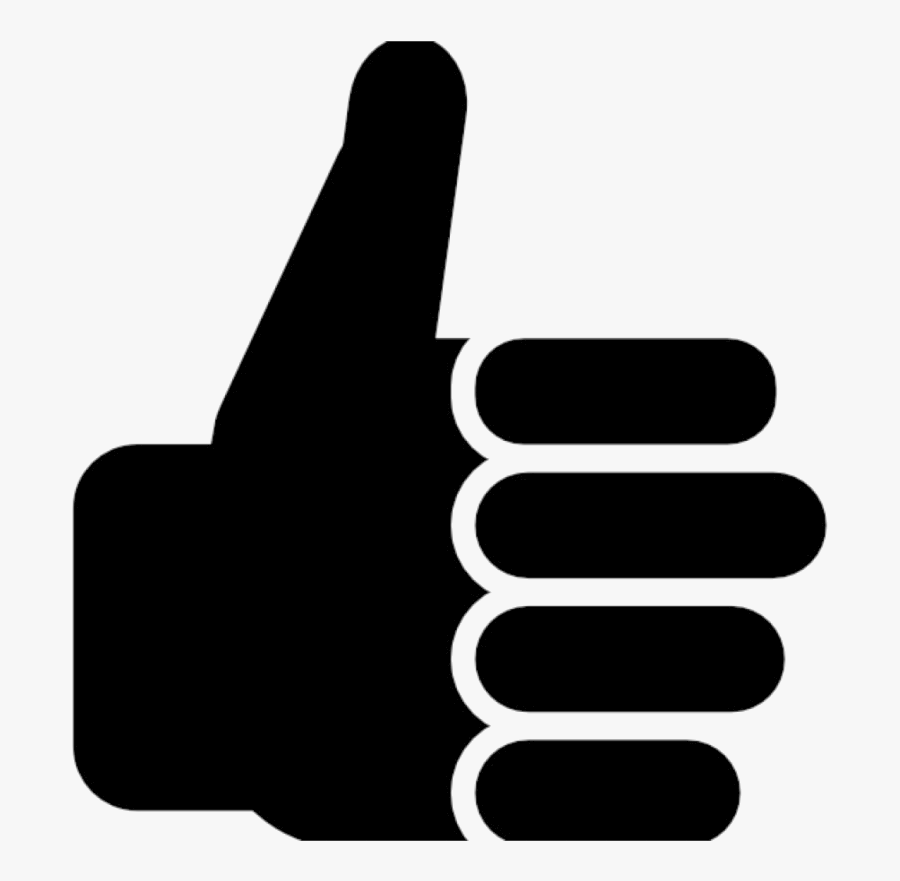 Thumbs Up Clipart Free Symbol Clip Art Vector Of Transparent - Royalty Free Thumbs Up, Transparent Clipart