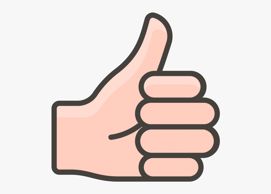 Symbol Emoji Thumbs Up Icon, Transparent Clipart
