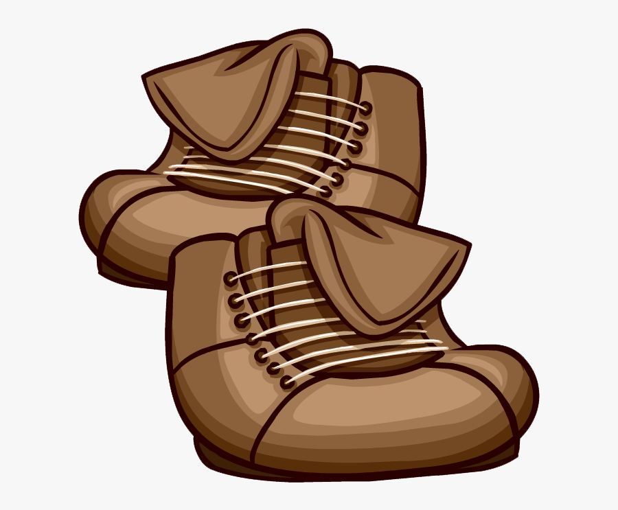 Club Penguin Wiki - Club Penguin Boots, Transparent Clipart