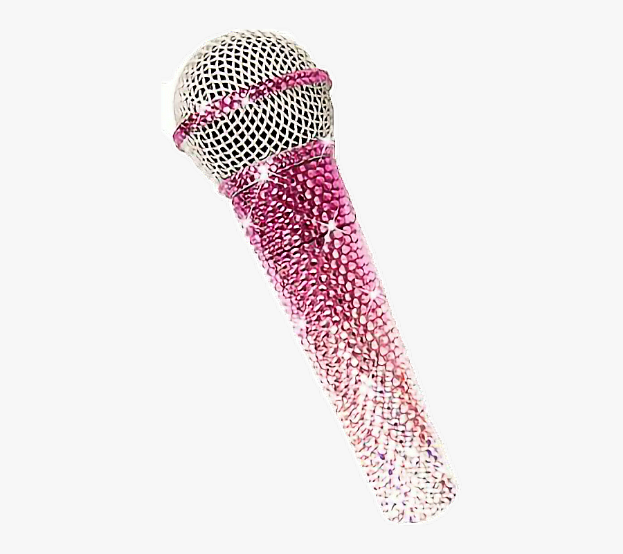 #ftestickers #mic #microphone #music #bling #rhinestones - Sparkly