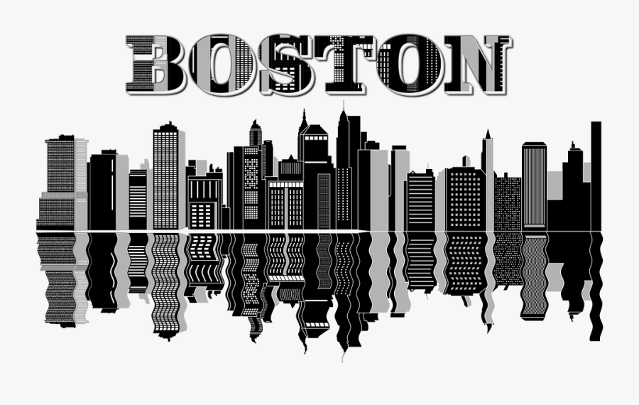 Top 5 Boston Neighborhoods To Watch For - Boston Skyline Clip Art, Transparent Clipart