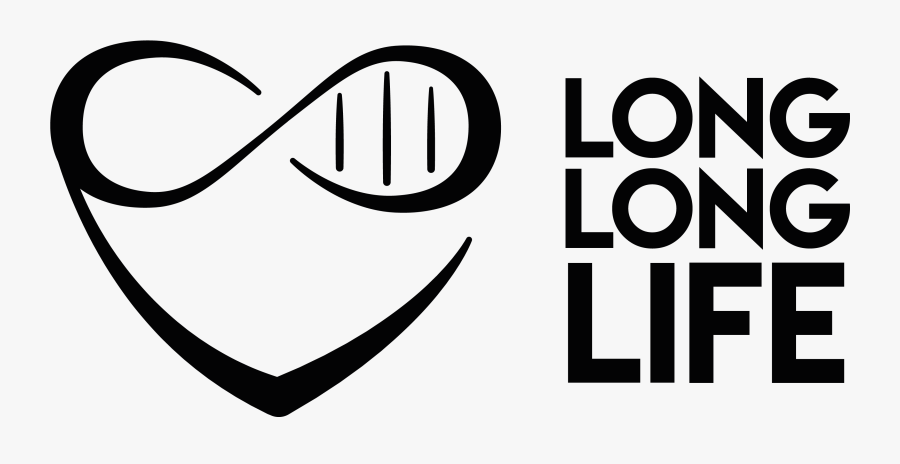 Logo Long Long Life Longevity Transhumanism Anti Aging - Long Life, Transparent Clipart