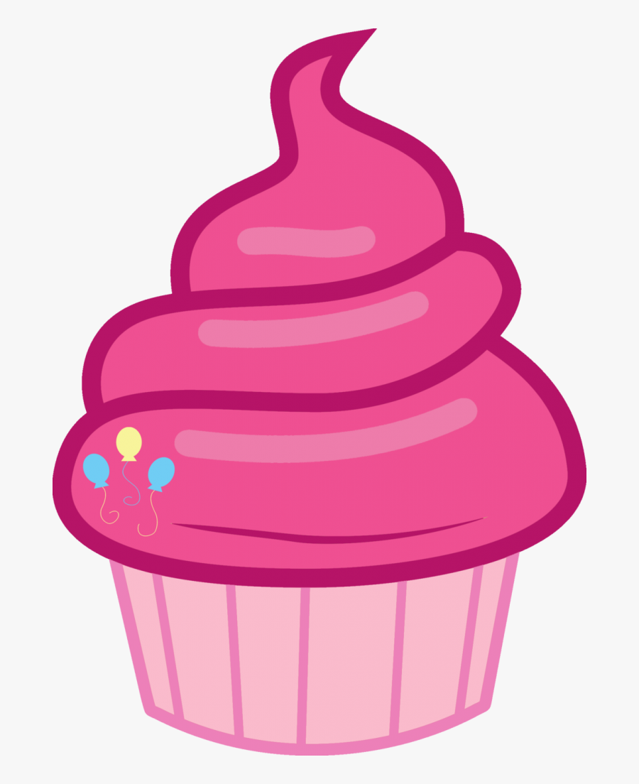 Transparent Cupcake Vector Png - Mlp Cupcake Cutie Mark, Transparent Clipart