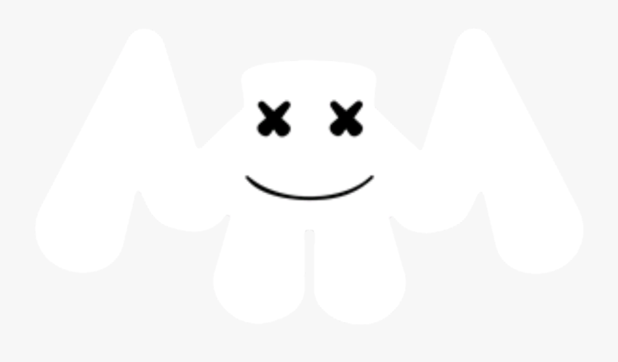 Marshmello Logo Sticker By - Dj Marshmello Logo Png, Transparent Clipart