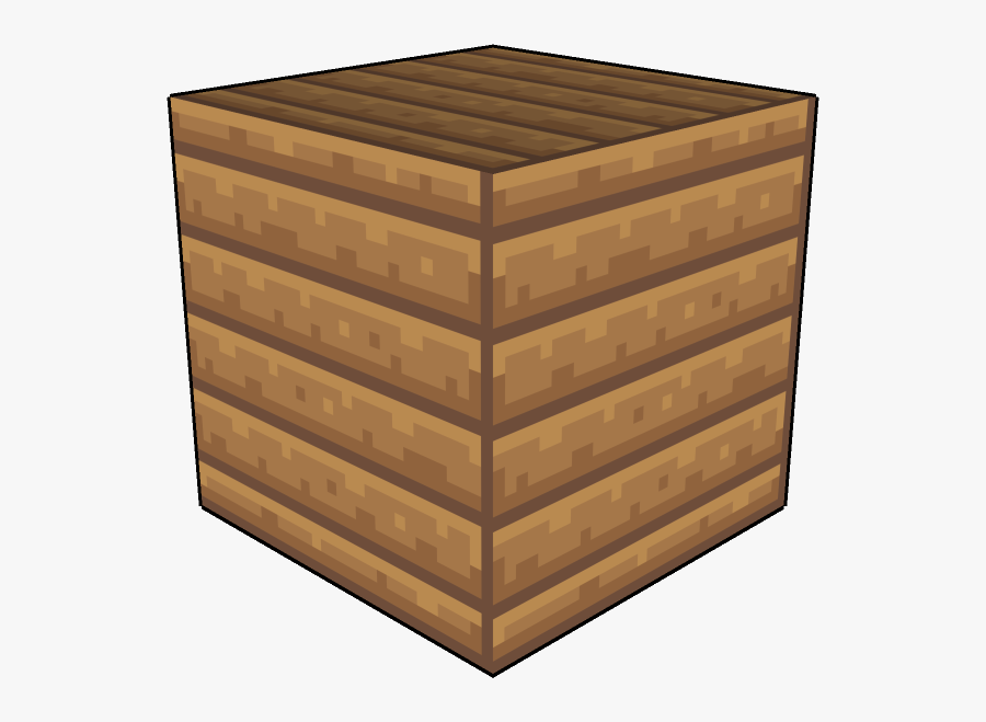 Wood Plank Png - Minecraft Wooden Block Png, Transparent Clipart