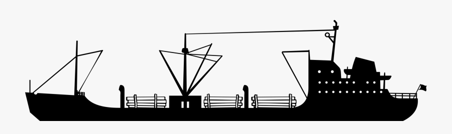 This Free Icons Png Design Of Wood-cargo Vessel - Vessel Black And White, Transparent Clipart