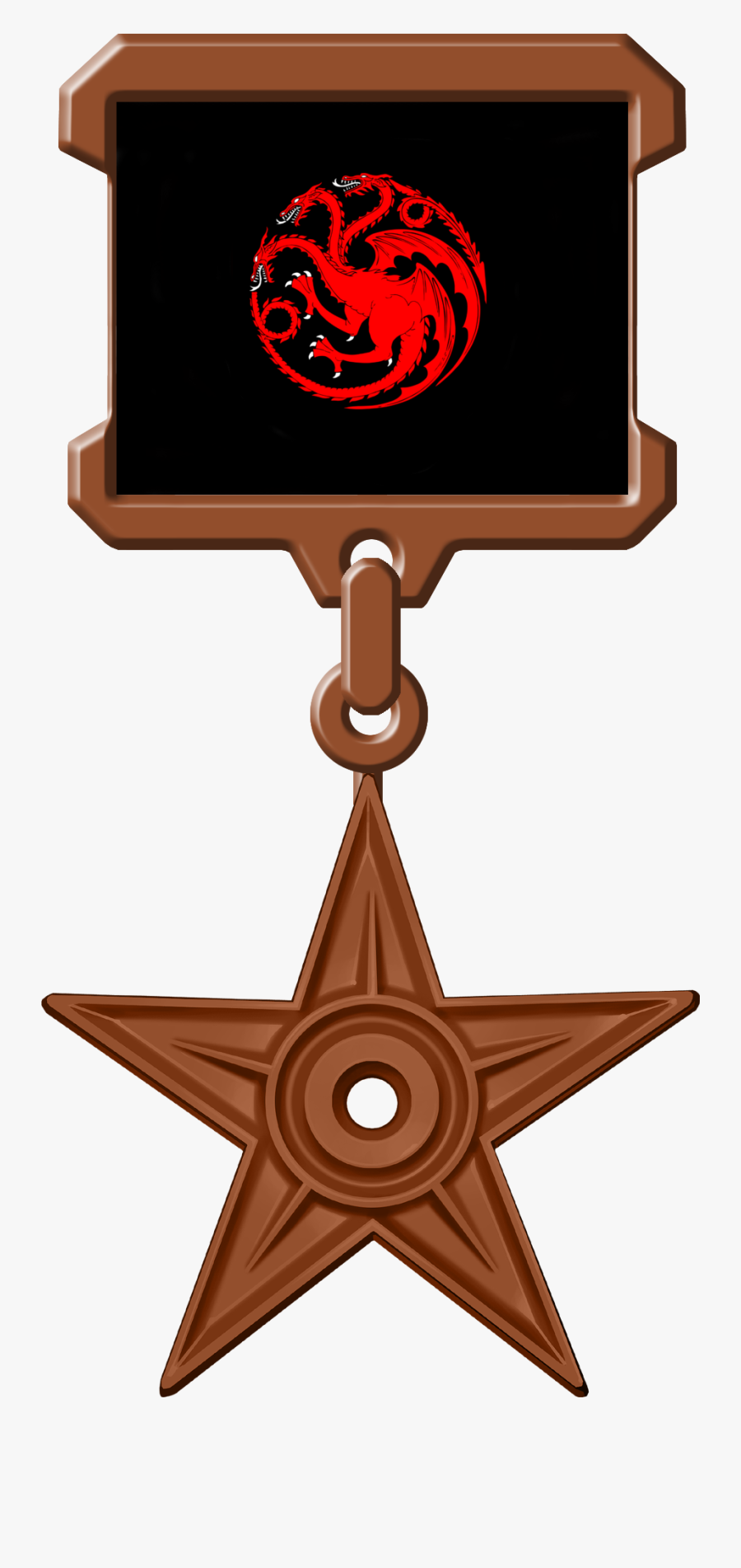 Got Targaryen Bronze Medal - All In One Religion Logos, Transparent Clipart